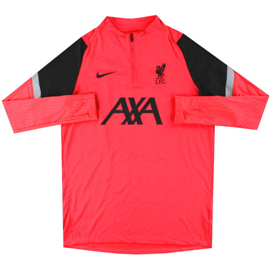 2020-21 Liverpool Nike 1/4 Zip Drill Top L
