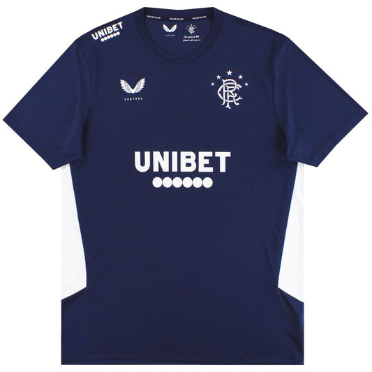 2020-21 Rangers Castore Training Shirt *As New* XXXL