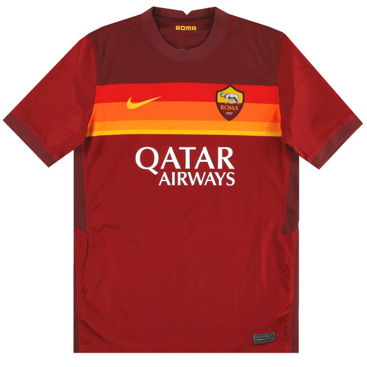 2020-21 Roma Nike Home Shirt L.Boys