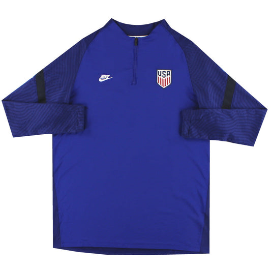 2020-21 USA Nike 1/4 Zip Training Top XL