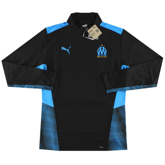 2021-22 Marseille Player Issue Training 1/4 Zip Top *BNIB* XL
