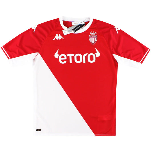 2021-22 Monaco Kappa Kombat Home Shirt *BNIB* XL