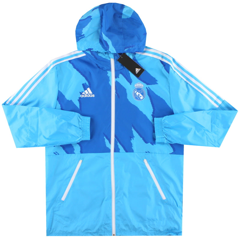 2021-22 Real Madrid adidas Windbreaker *BNIB* XL