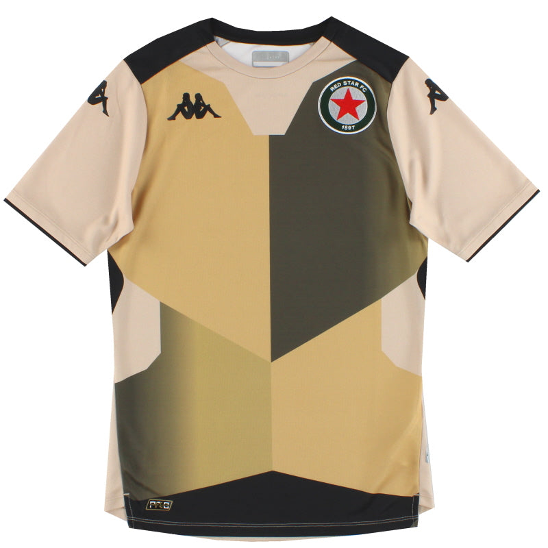 2021-22 Red Star FC Kappa Kombat Training Shirt *As New* L