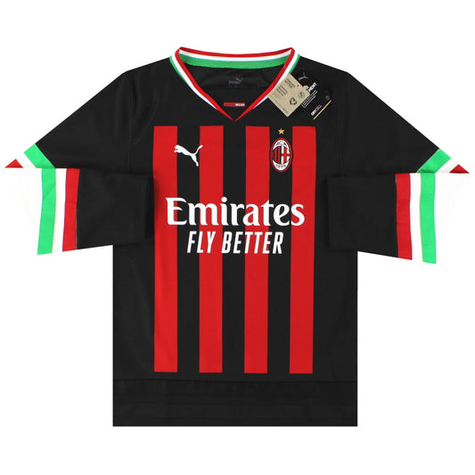 2022-23 AC Milan Puma Oversized Winter Shirt *w/tags* XL