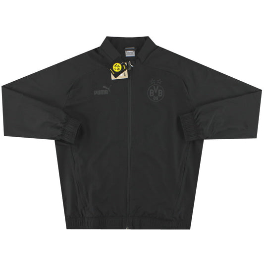 2022-23 Dortmund Puma Blackout Pre-Match Jacket *BNIB* M