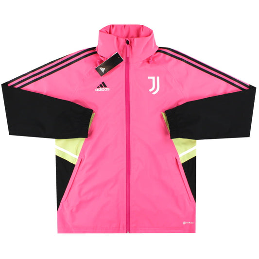 2022-23 Juventus adidas SAMPLE Rain Jacket *w/tags* M