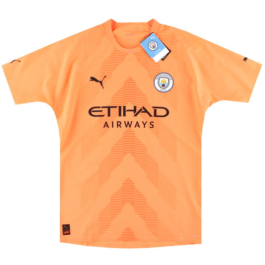 2022-23 Manchester City Puma Player Issue Goalkeeper Shirt *w/tags* M