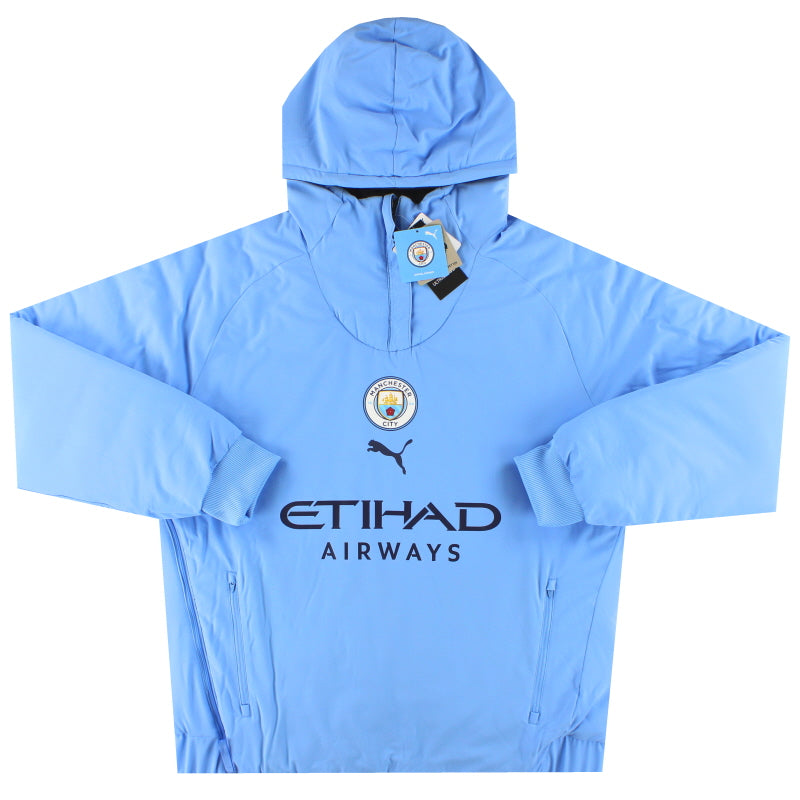 2022-23 Manchester City Puma Puma 1/4 Zip Reversible Padded Jacket *BNIB* S