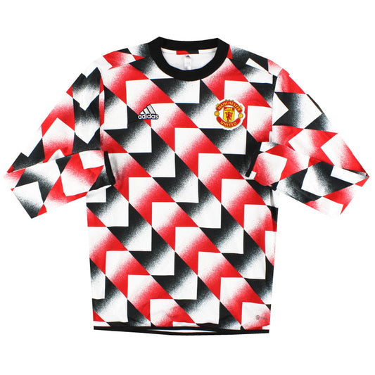 2022-23 Manchester United adidas Pre Match Warm Up Sweatshirt M