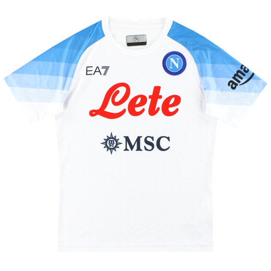 2022-23 Napoli EA7 Away Shirt *As New* Youth