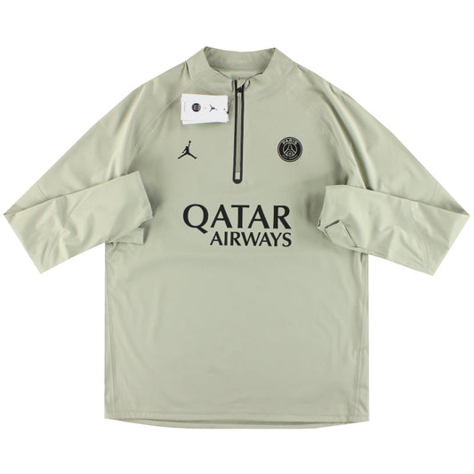 2023-24 Paris Saint-Germain Jordan Player Issue Storm-FIT Winter Warrior Elite Drill Top *w/tags* S