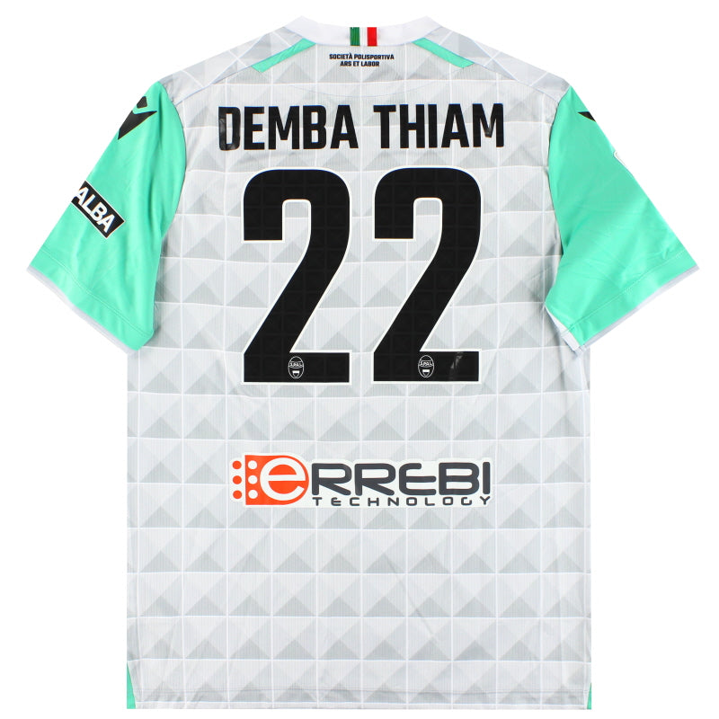 2022-23 SPAL Macron Player Issue Away Shirt Demba Thiam #22 *As New* XXL