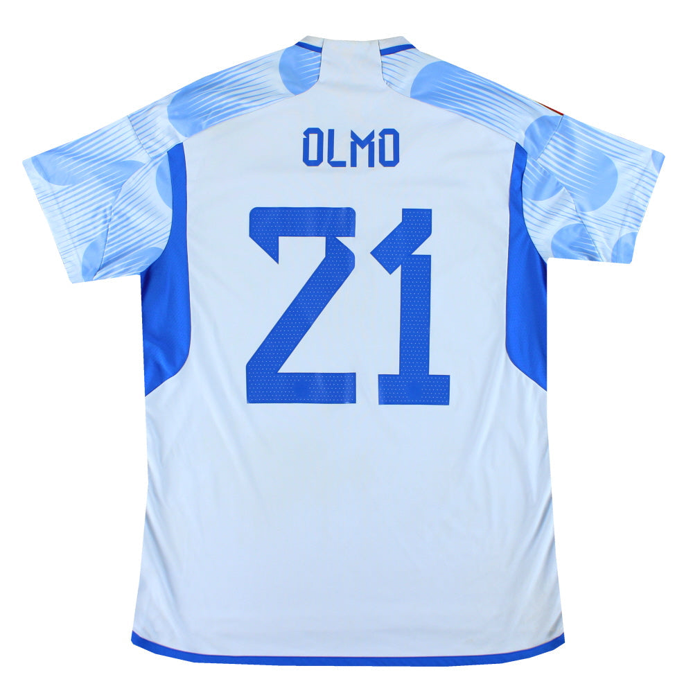 2022 Spain adidas Away Shirt Olmo #21 XL