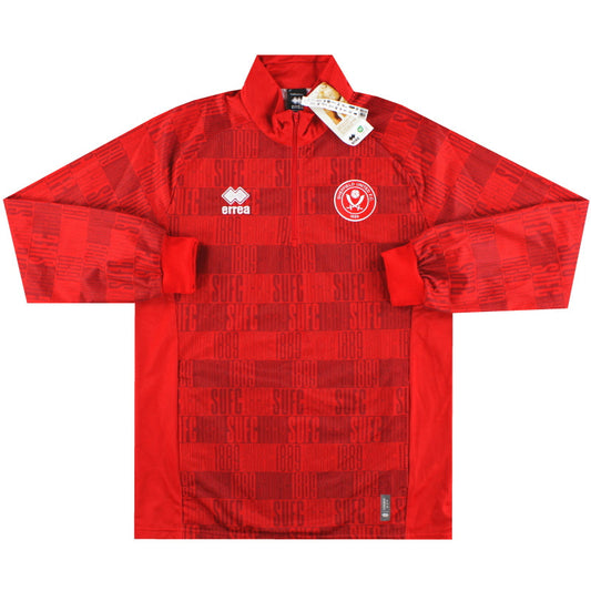 2023-24 Sheffield United Errea 1/4 Zip Warm Up Top *w/tags* M