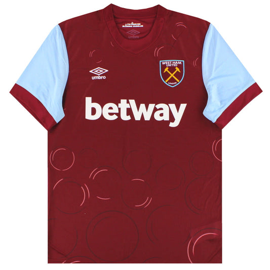 2023-24 West Ham Umbro Home Shirt *As New* S