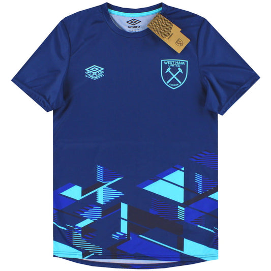 2023-24 West Ham Umbro Warm Up Shirt *BNIB XXL