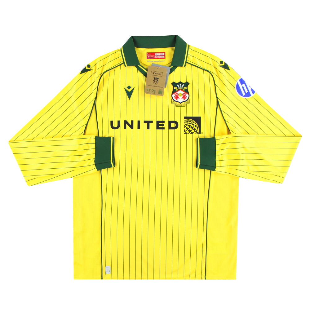 2025-26 Wrexham Macron Away Shirt L/S *BNIB*
