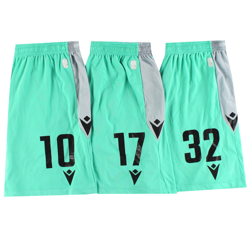 2022-23 SPAL Macron Player Issue Away Shorts *As New* M