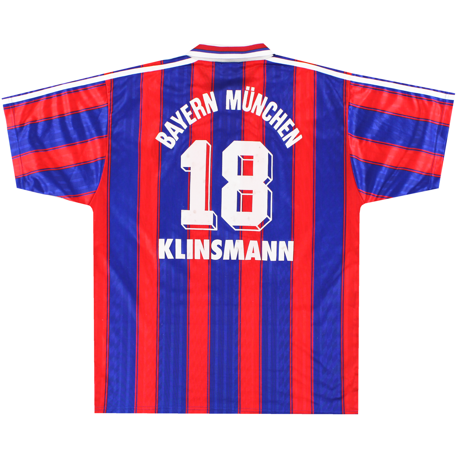 1995-97 Bayern Munich adidas Home Shirt Klinsmann #18 XXL