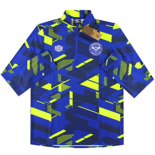 2023-24 Brentford Umbro Mid Layer 1/4 Zip Top *BNIB* XXL