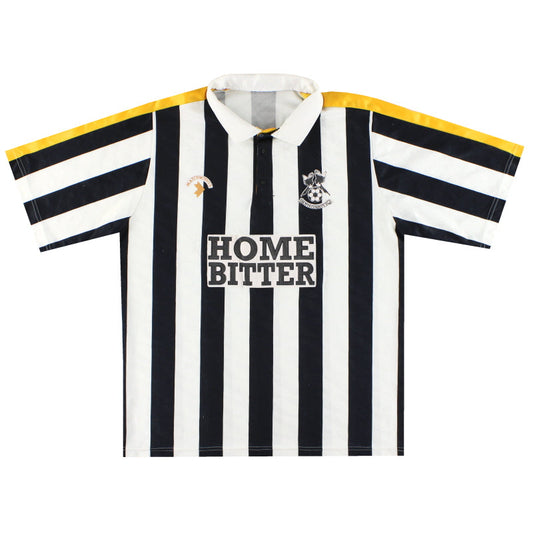 1989-91 Notts County Home Shirt L