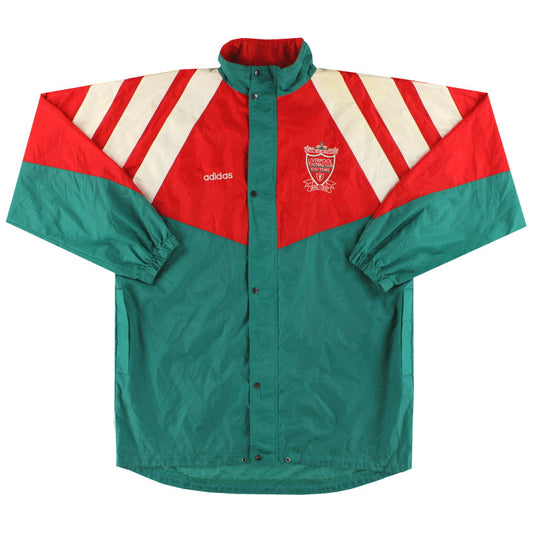 1992-93 Liverpool adidas Centenary Rain Jacket L