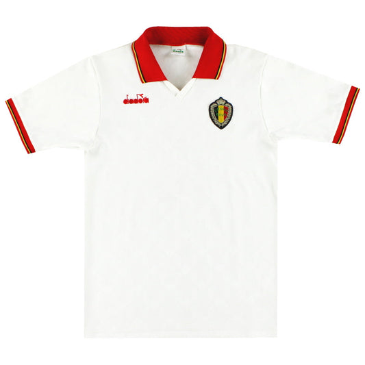 1992-94 Belgium Diadora Away Shirt #5 M