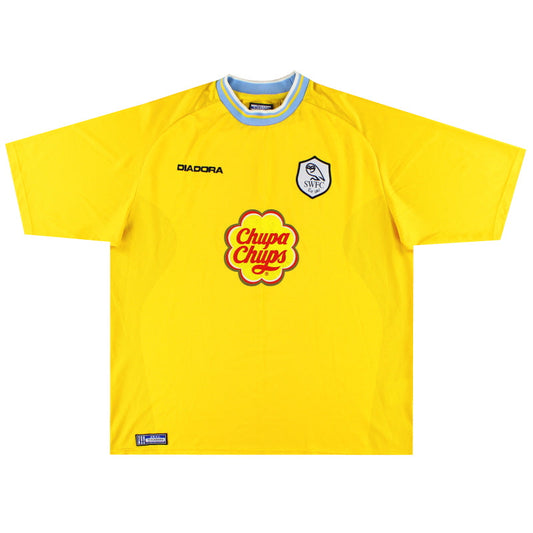 2001-02 Sheffield Wednesday Diadora Away Shirt *Mint* XL