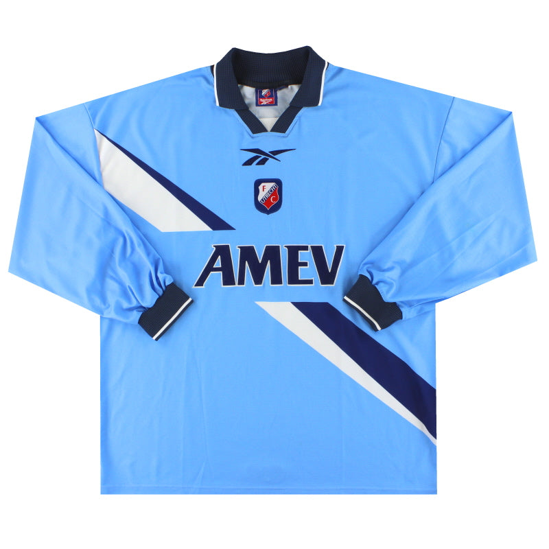 1999-00 Utrecht Reebok Match Issue Away Shirt L/S #5 XL