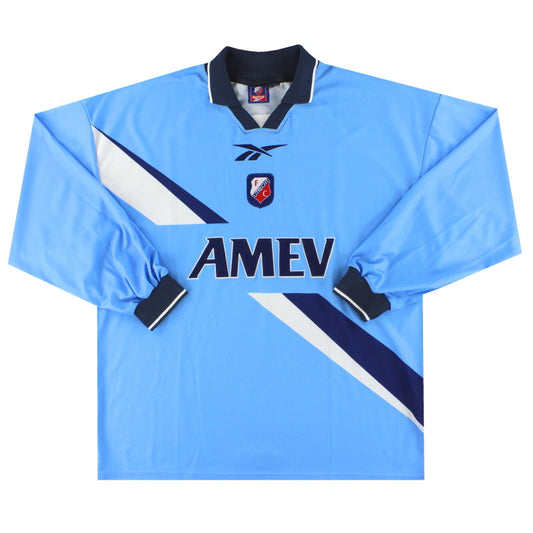 1999-00 Utrecht Reebok Match Issue Away Shirt L/S #5 XL