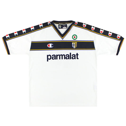 2002-03 Parma Champion Away Shirt #20 XL