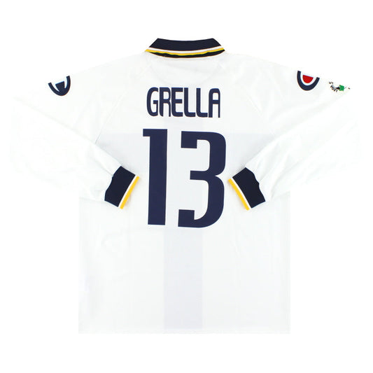 2005-06 Parma Champion Home Shirt L/S Grella #13 *Mint* XL