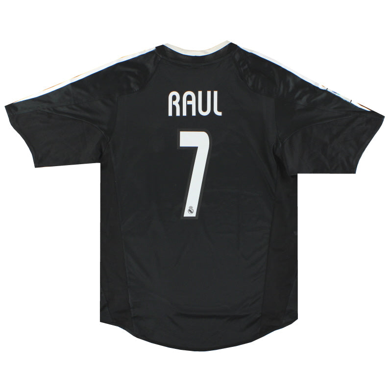 2004-05 Real Madrid adidas Away Shirt Raul #7 S