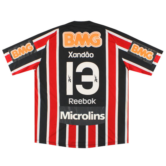 2010 Sao Paulo Reebok Match Issue Away Shirt Xandao #13 L