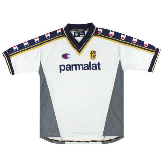 2000-01 Parma Champion Away Shirt L