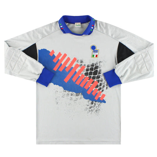 1992-93 Italy Diadora Player Issue Goalkeeper Shirt L