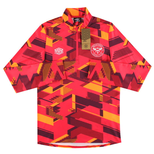 2023-24 Brentford Umbro Mid Layer 1/4 Zip Top *BNIB* XXL