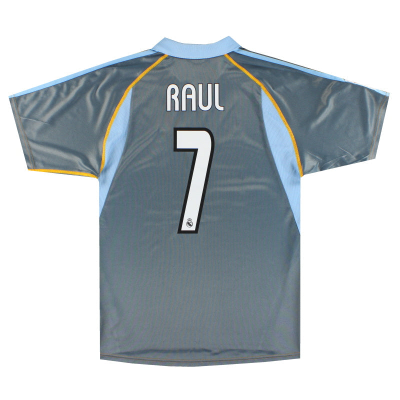 2003-04 Real Madrid adidas Third Shirt Raul #7 S