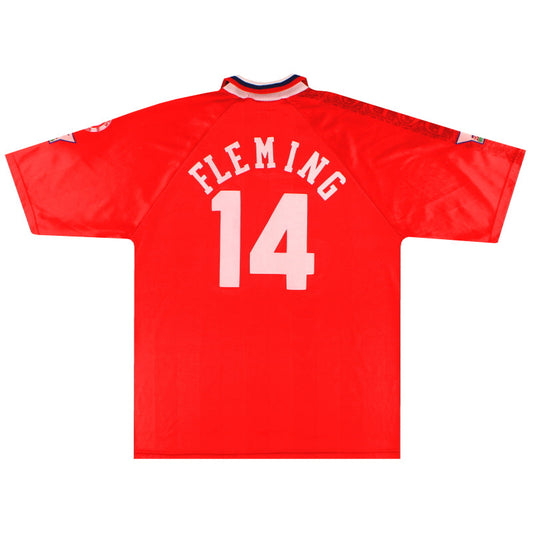 1996-97 Middlesbrough Errea Home Shirt Fleming #14 XXL