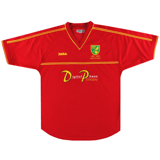 2001-02 Norwich City Centenary Away Shirt *Mint* XL
