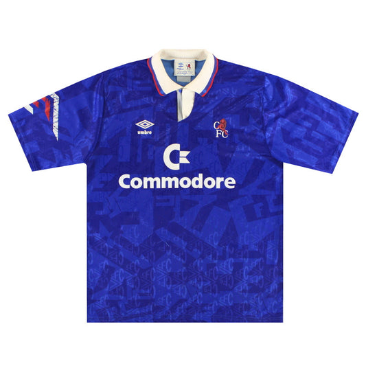 1991-93 Chelsea Umbro Home Shirt M