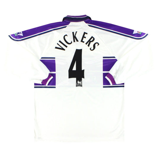 1999-00 Middlesbrough Errea Player Issue Away Shirt Vickers #4 L/S XXXL