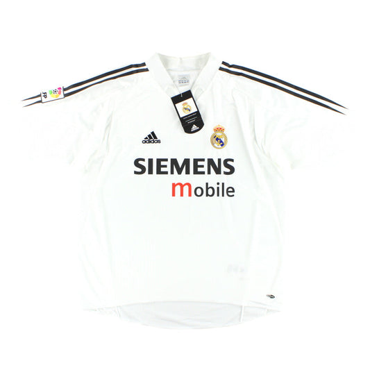 2004-05 Real Madrid adidas Home Shirt*w/tags* L