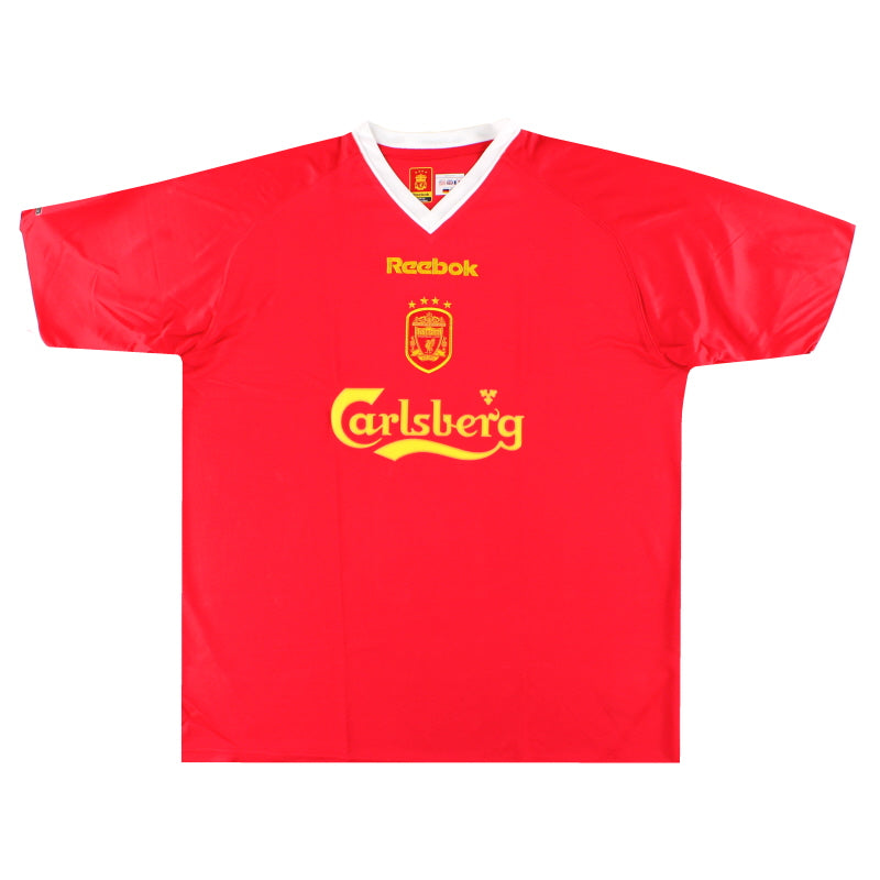 2001-03 Liverpool Reebok European Home Shirt *BNIB* L