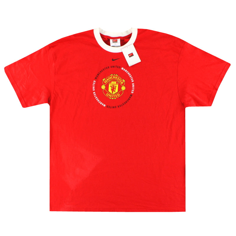 2007-08 Manchester United Nike Graphic Tee *w/tags* XL