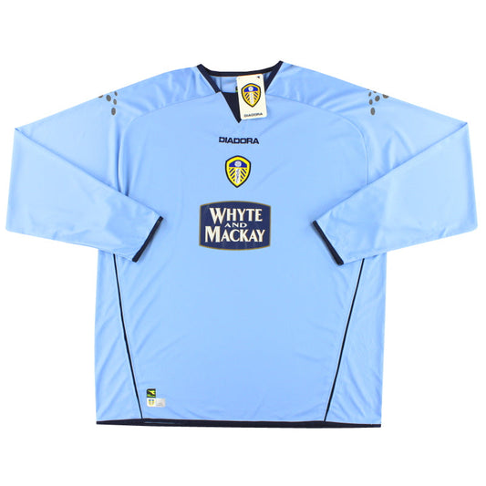 2004-05 Leeds Diadora Away Shirt L/S *w/tags* XXXL