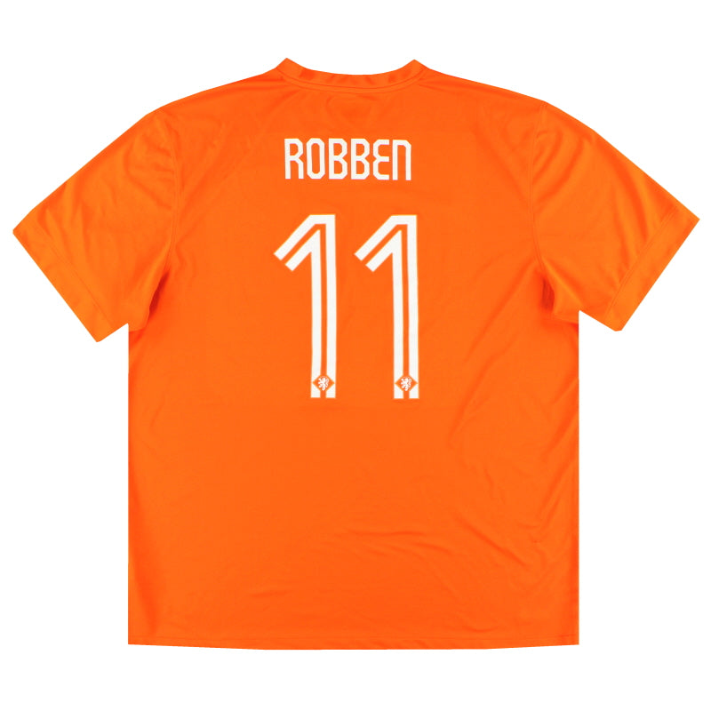 2014-15 Holland Nike Home Shirt Robben #11 XXL