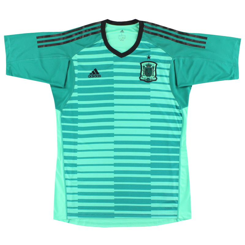 2018-19 Spain adidas Goalkeeper Shirt L