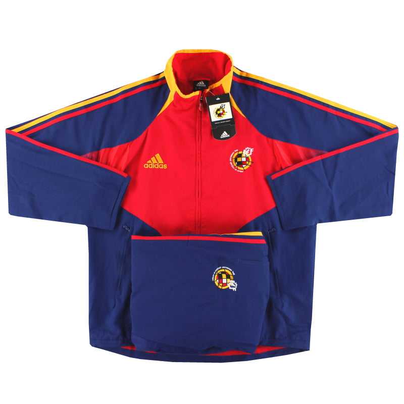 2004-06 Spain adidas Presentation Tracksuit *w/tags* L